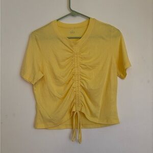 Alo Yoga Ruched Crop Top